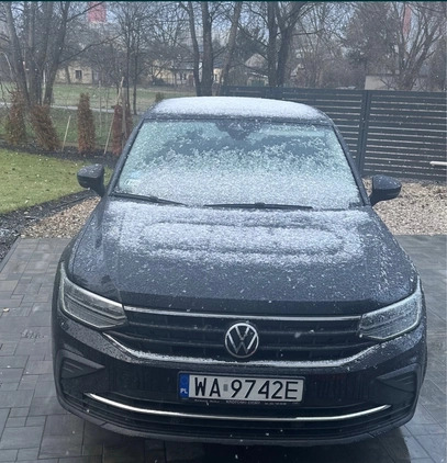 Volkswagen Tiguan cena 108000 przebieg: 58000, rok produkcji 2020 z Warszawa małe 7